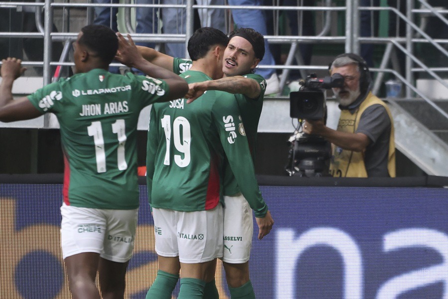 Partida entre Palmeiras e Fortaleza pela Copa do Brasil