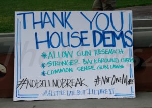  Protest on Guns sense in America. Photo Niyi Fote-