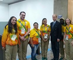 AAD Airport Team with Prince Ewdard-Earl Of Wessex