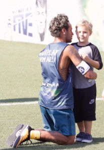 Neymar Jr & Davi Lucca his son