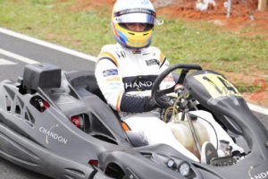 Kart Race before Formula 1 Brazil 2017