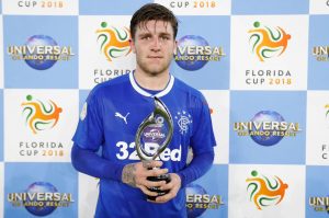 Rangers FC (Scotland) now leads Florida Cup with 3 points  beating Atletico (Brazil) 1-0