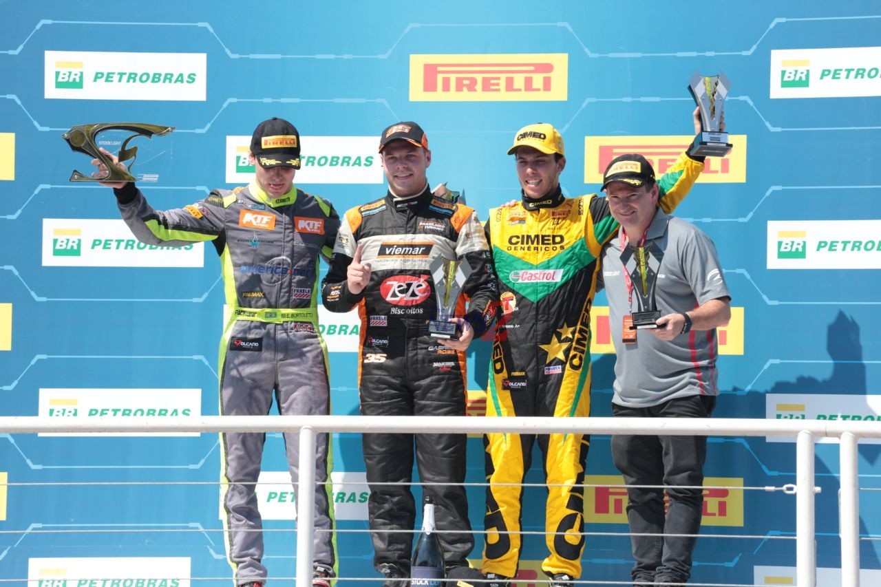 Gabriel Robe won Stock Car  Light Brazil 2018 Race 1