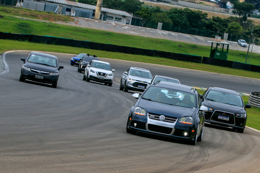 Passeio geral no circuito de Interlagos. - Foto: Fabricio Bomjardim / The News 2