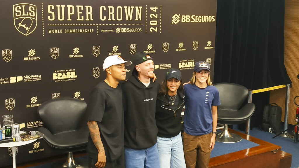 Skatistas brasileiros estão otimistas para o SLS Super Crown, neste fim de semana