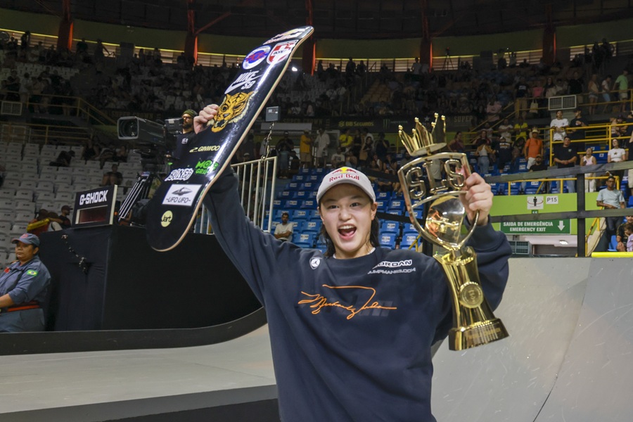 O japones Ginwoo Onodera vence a final masculina da SLS em São Paulo