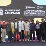 Coletiva de Imprensa do Mundial de Skate em São Paulo