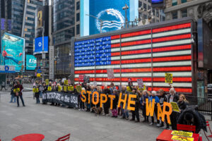 No War On Iran Protest