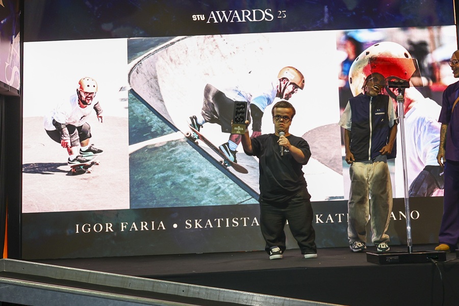 STU AWARDS 2025 premia destaques do skate brasileiro em São Paulo