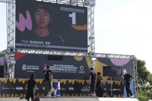 Semifinal do skate street Masculino do World Skate 2025 em São Paulo