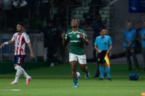 Partida entre Palmeiras e Junior Barranquilla pela Copa Libertadores
