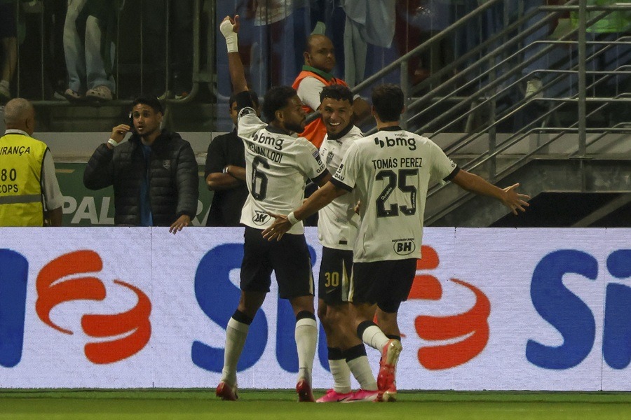 Partida entre Palmeiras e Atlético-MG pelo Campeonato Brasileiro