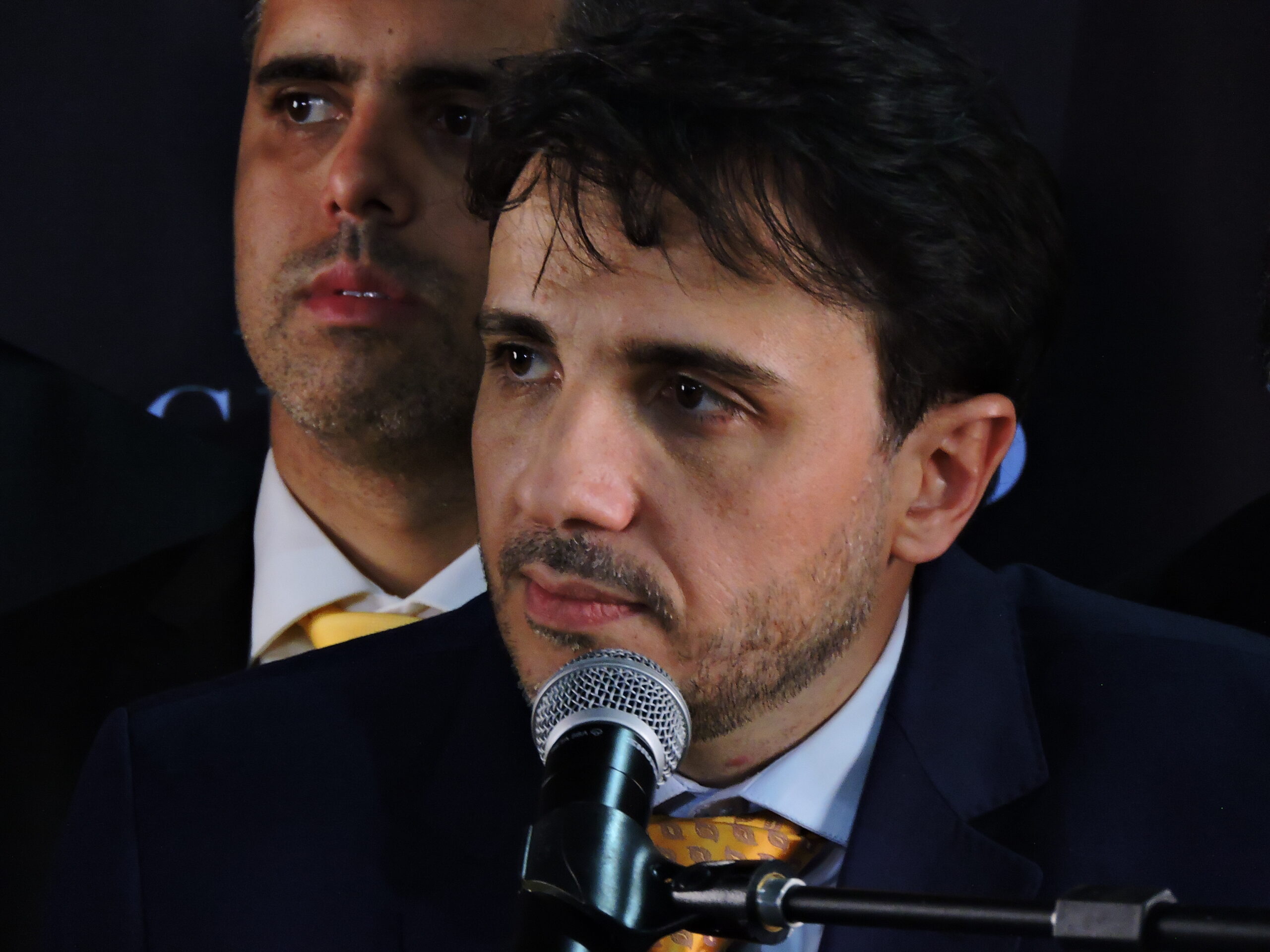 📸 Foto: Leandro Chemalle / TheNews2 | Renan Santos oficializa candidatura à Presidência da República durante convenção do Partido Missão em São Paulo