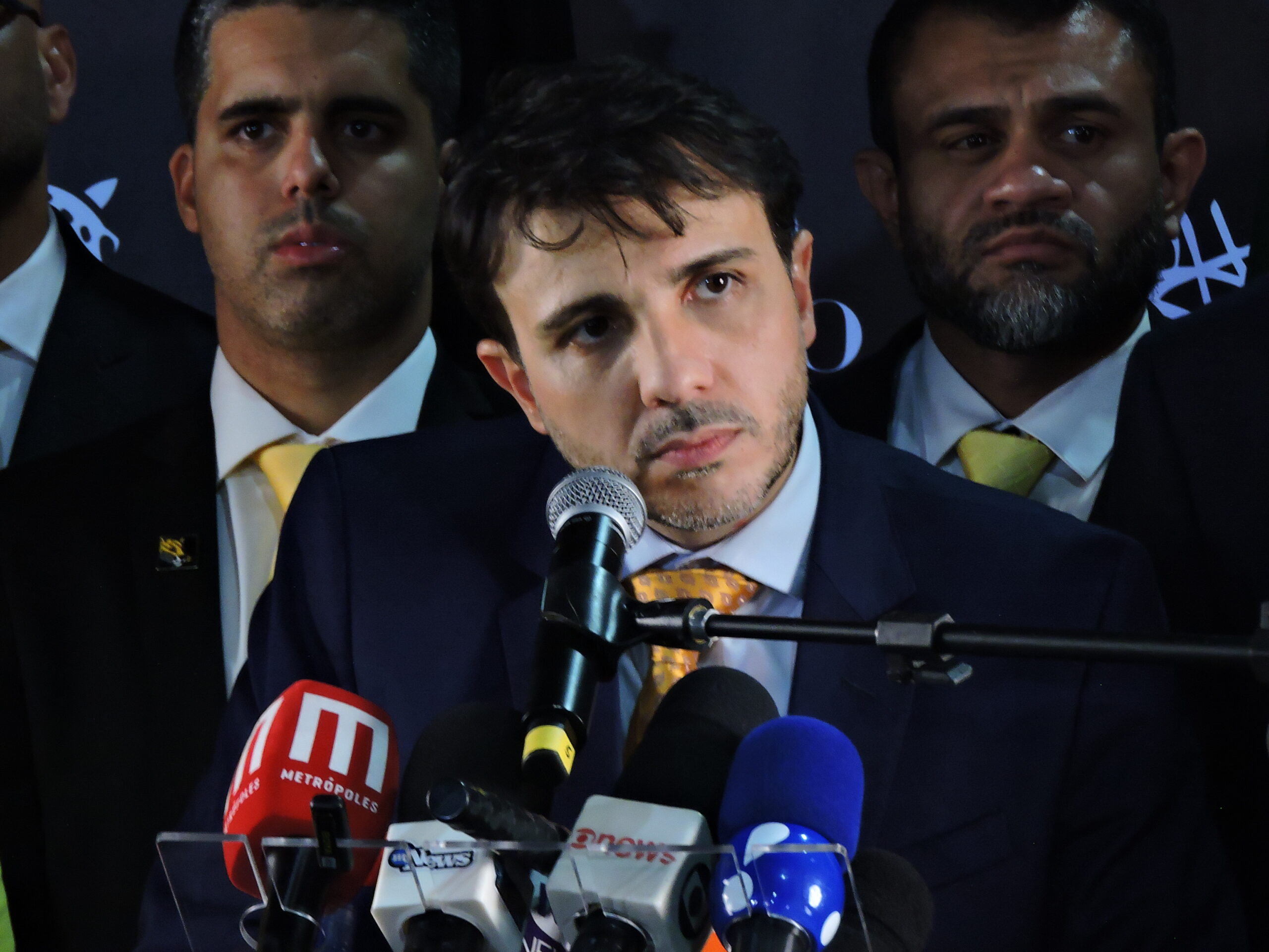 📸 Foto: Leandro Chemalle / TheNews2 | Renan Santos oficializa candidatura à Presidência da República durante convenção do Partido Missão em São Paulo