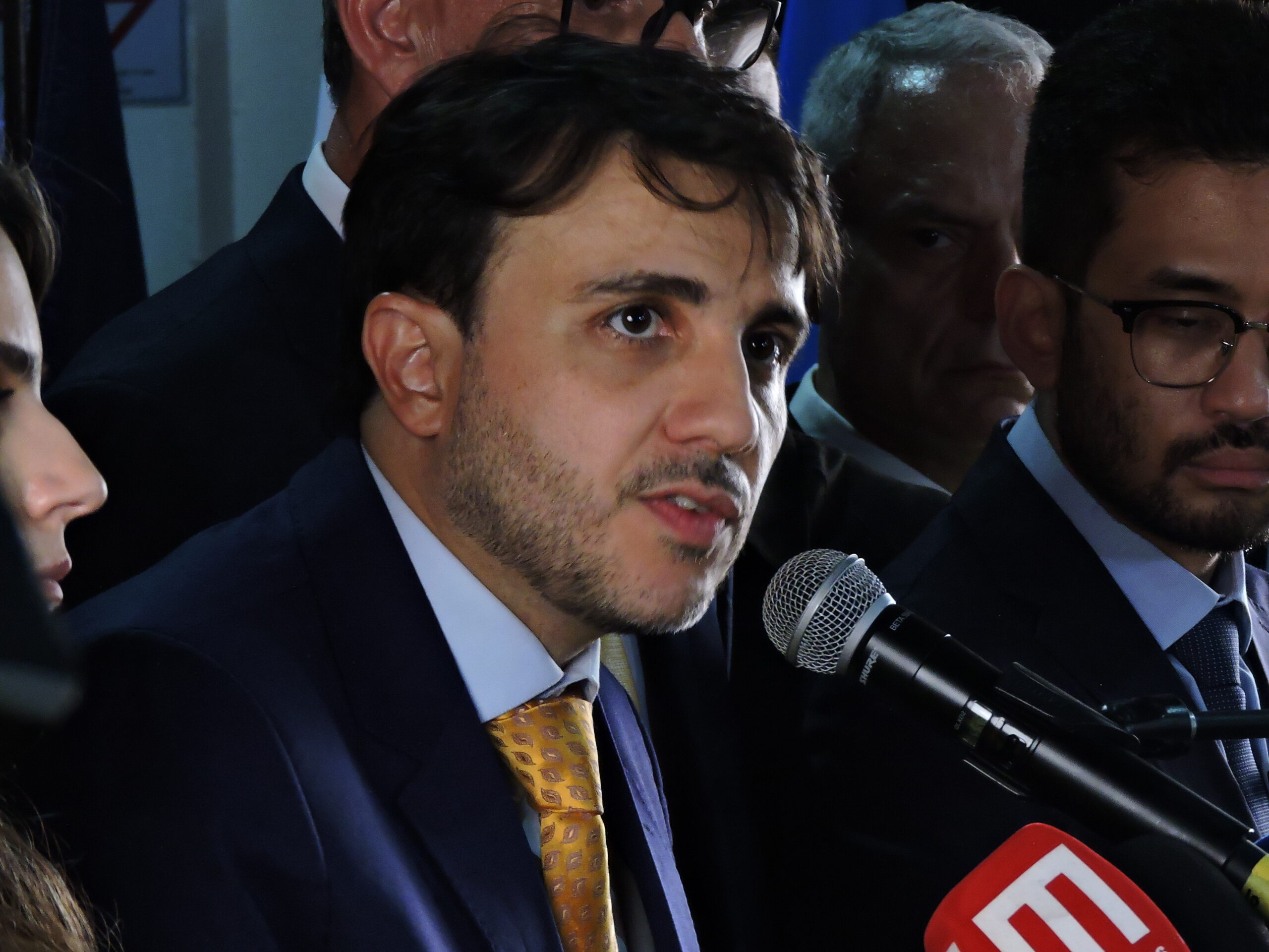 📸 Foto: Leandro Chemalle / TheNews2 | Renan Santos oficializa candidatura à Presidência da República durante convenção do Partido Missão em São Paulo