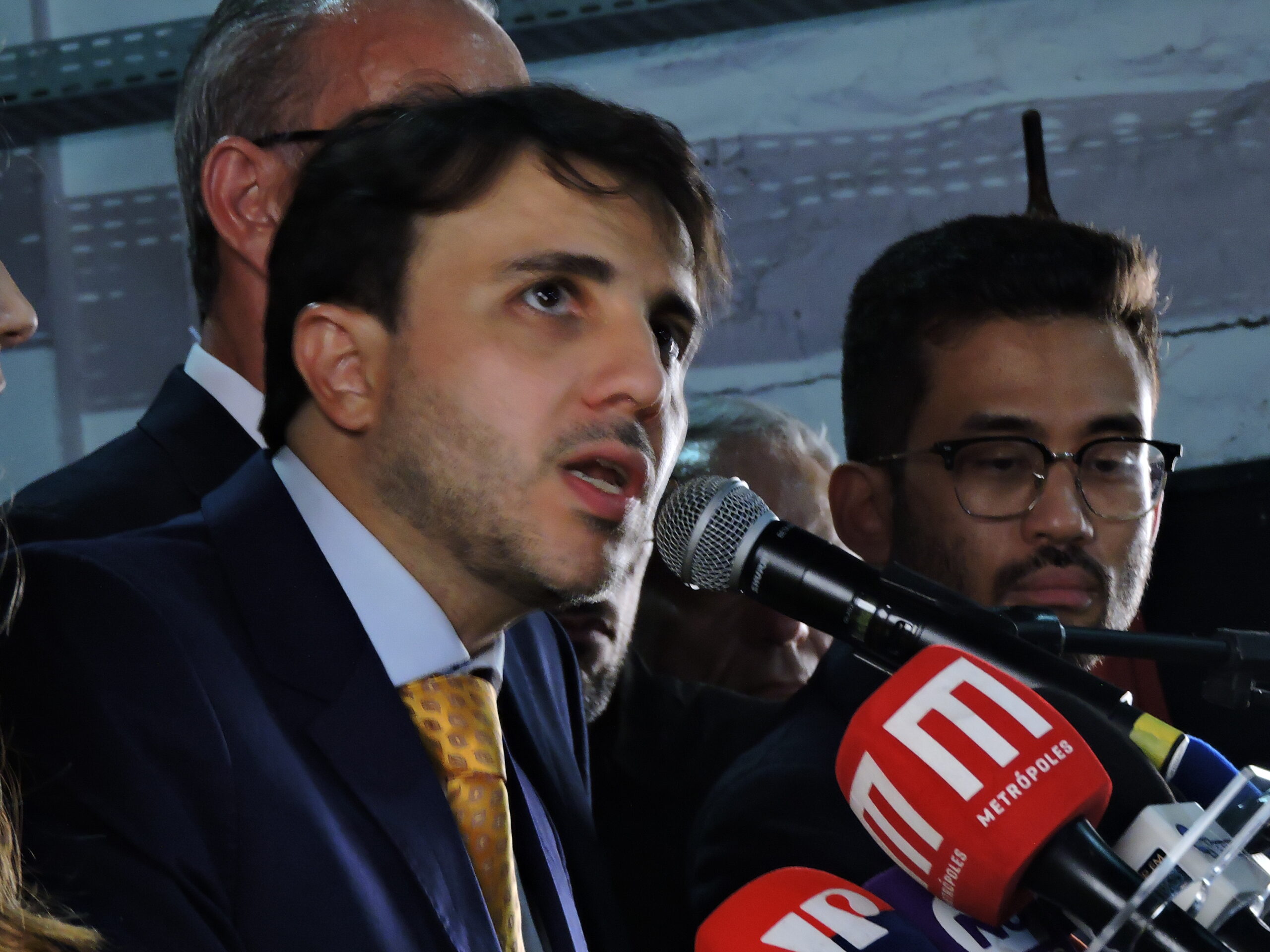 📸 Foto: Leandro Chemalle / TheNews2 | Renan Santos oficializa candidatura à Presidência da República durante convenção do Partido Missão em São Paulo