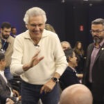 SÃO PAULO (SP), 04/08/2026 – POLÍTICA/SABATINA/PRESIDENCIÁVEIS – O candidato à Presidência da República, Ronaldo Caiado (PSD), participou nesta terça-