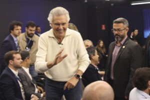 SÃO PAULO (SP), 04/08/2026 – POLÍTICA/SABATINA/PRESIDENCIÁVEIS – O candidato à Presidência da República, Ronaldo Caiado (PSD), participou nesta terça-