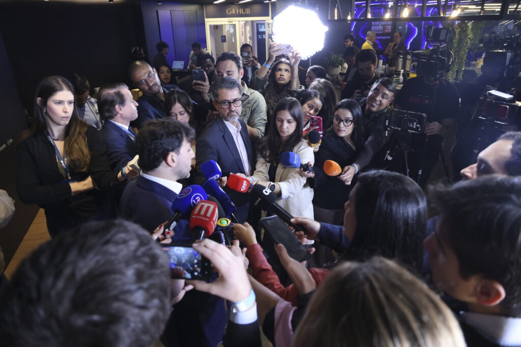 SÃO PAULO (SP), 04/08/2026 – POLÍTICA/SABATINA/PRESIDENCIÁVEIS - O empresário e candidato à Presidência da República, Renan Santos (Partido Missão), p