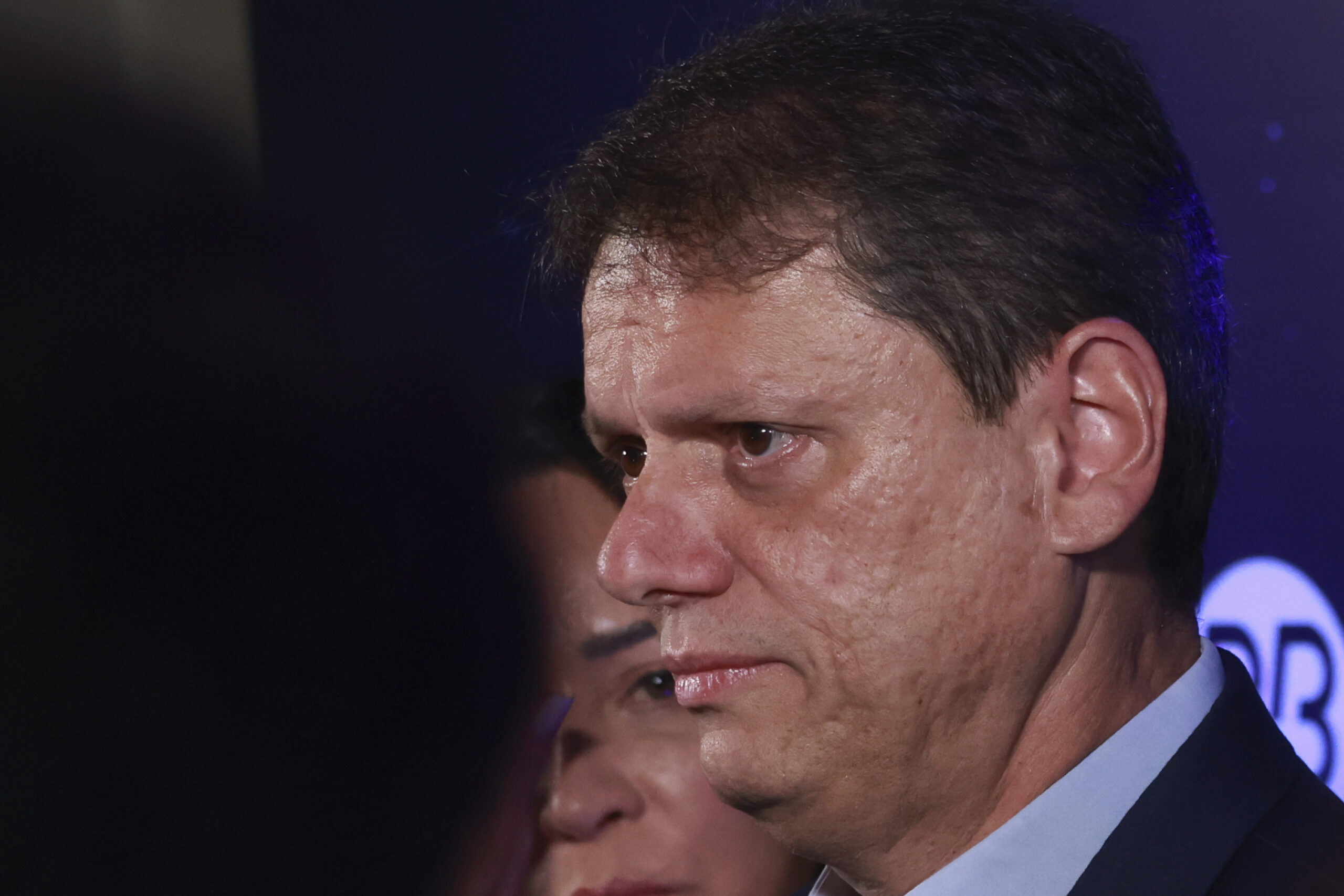 📸 Foto: Leco Viana / TheNews2 | Esta é uma notícia sobre: Tarcísio de Freitas cheg