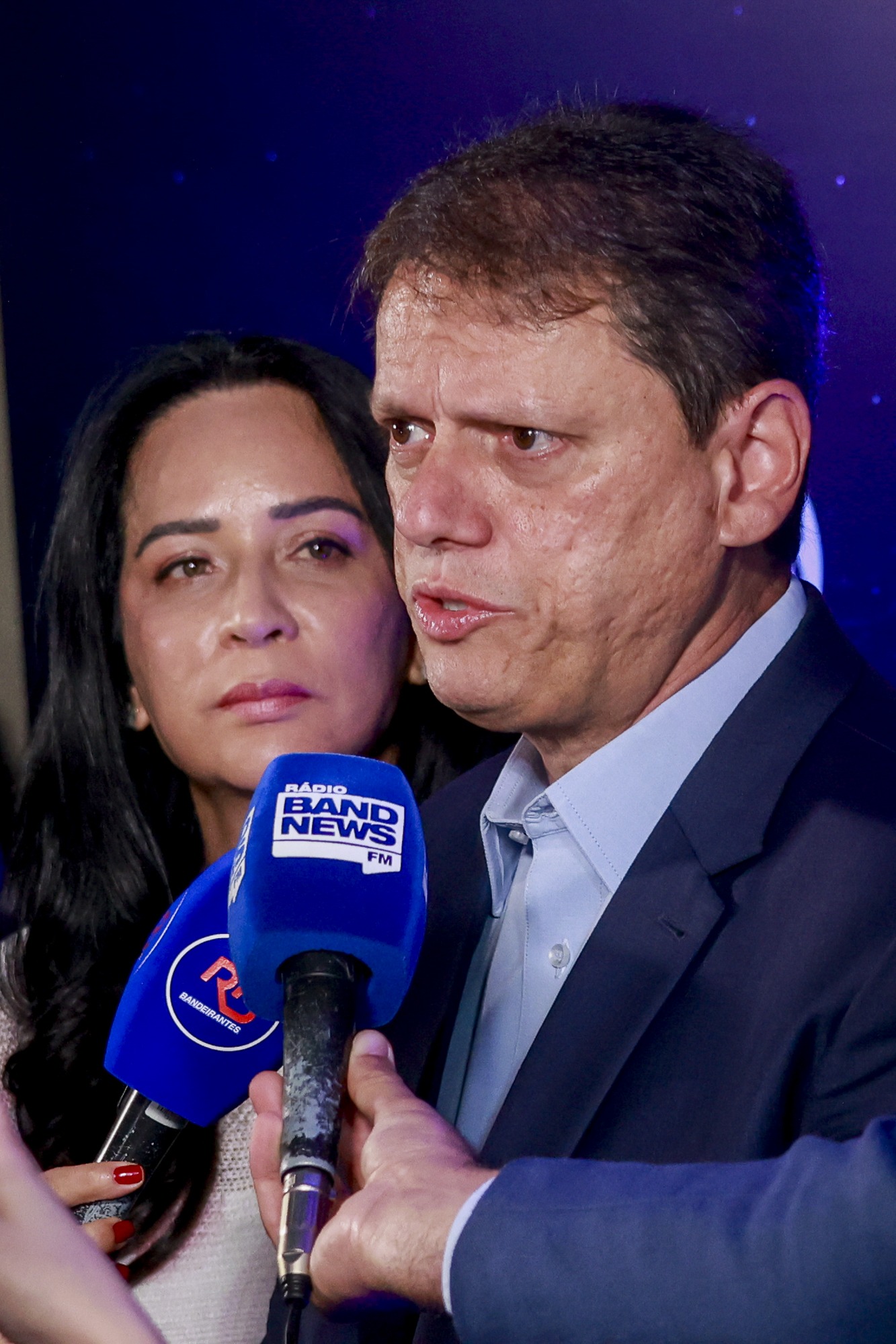 📸 Foto: Leco Viana / TheNews2 | Esta é uma notícia sobre: Tarcísio de Freitas cheg