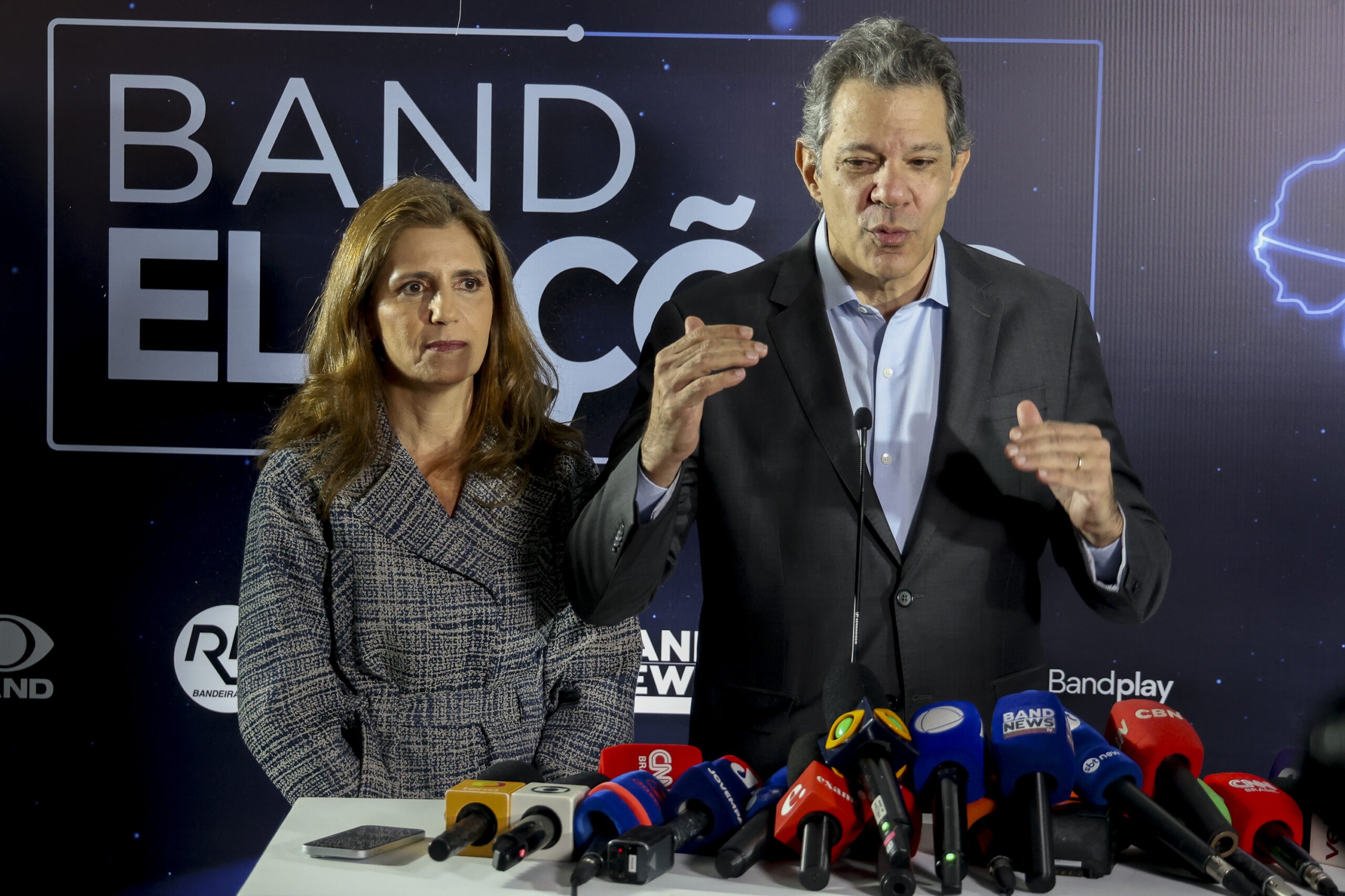 📸 Foto: Leco Viana / TheNews2 | Esta é uma notícia sobre: Fernando Haddad chega à