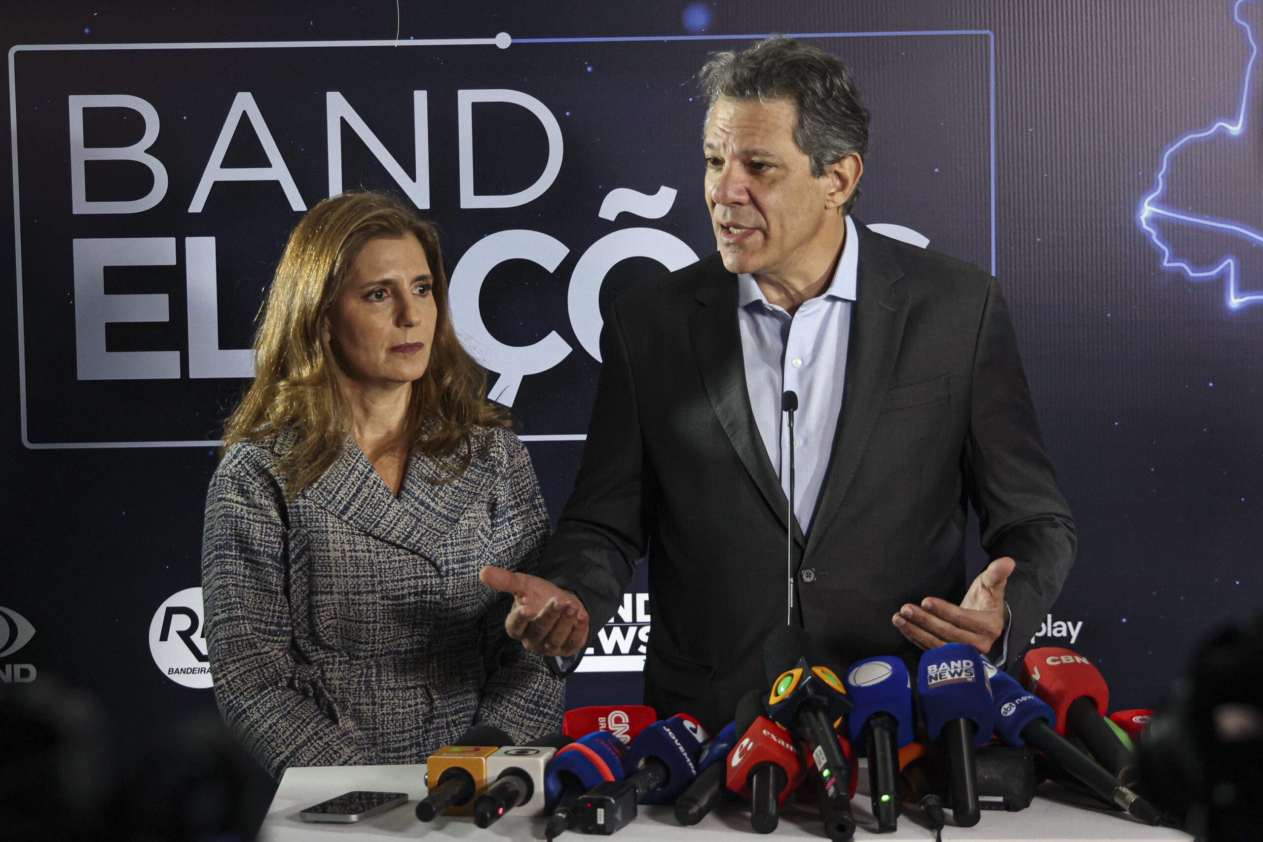 📸 Foto: Leco Viana / TheNews2 | Esta é uma notícia sobre: Fernando Haddad chega à