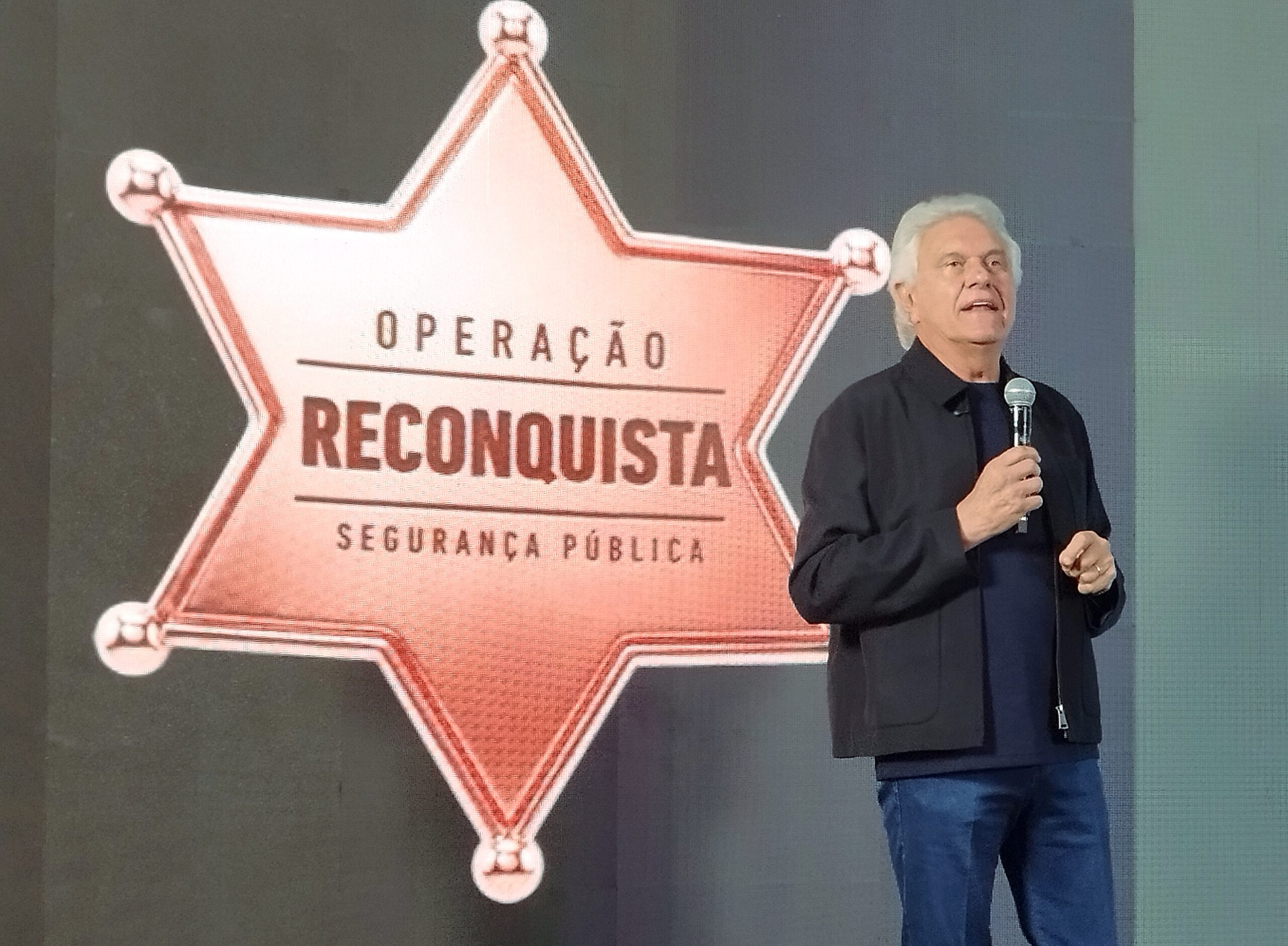 📸 Foto: Leandro Chemalle / TheNews2 | Ronaldo Caiado apresenta seu programa de s