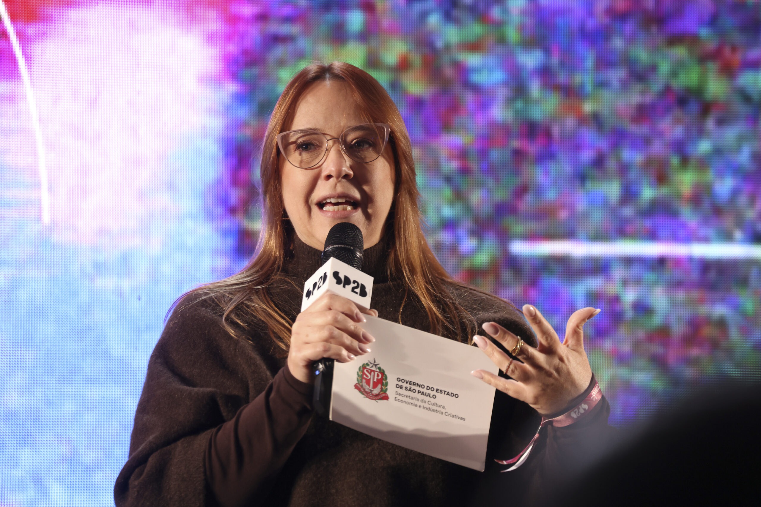 📸 Foto: Leco Viana / TheNews2 | A SP2B realizou uma coletiva de imprensa inovadora no Parque Ibirapuera, reúnindo especialistas em meio ambiente e urbanismo para discutir projetos su
