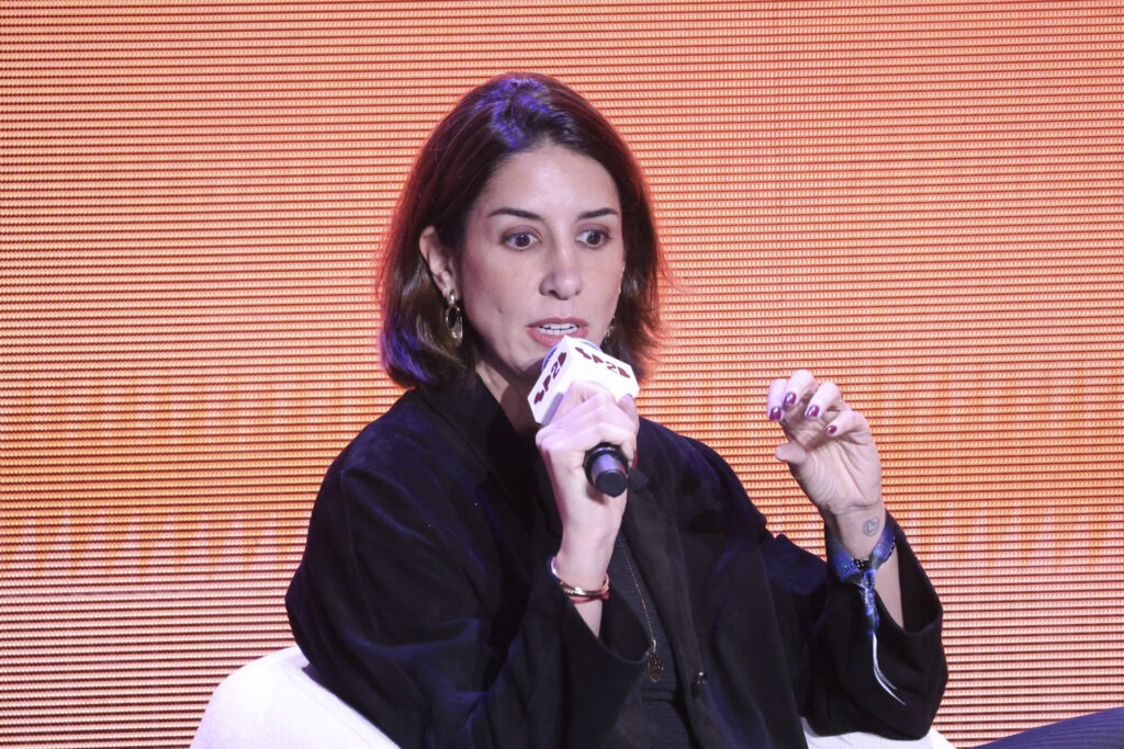 SÃO PAULO (SP), 10/08/2026 – SP2B / SUMMIT GLOBO / INFLUÊNCIA E REVERBERAÇÃO – Joana Chulam, diretora de Mídia do Mercado Livre, participa do painel “