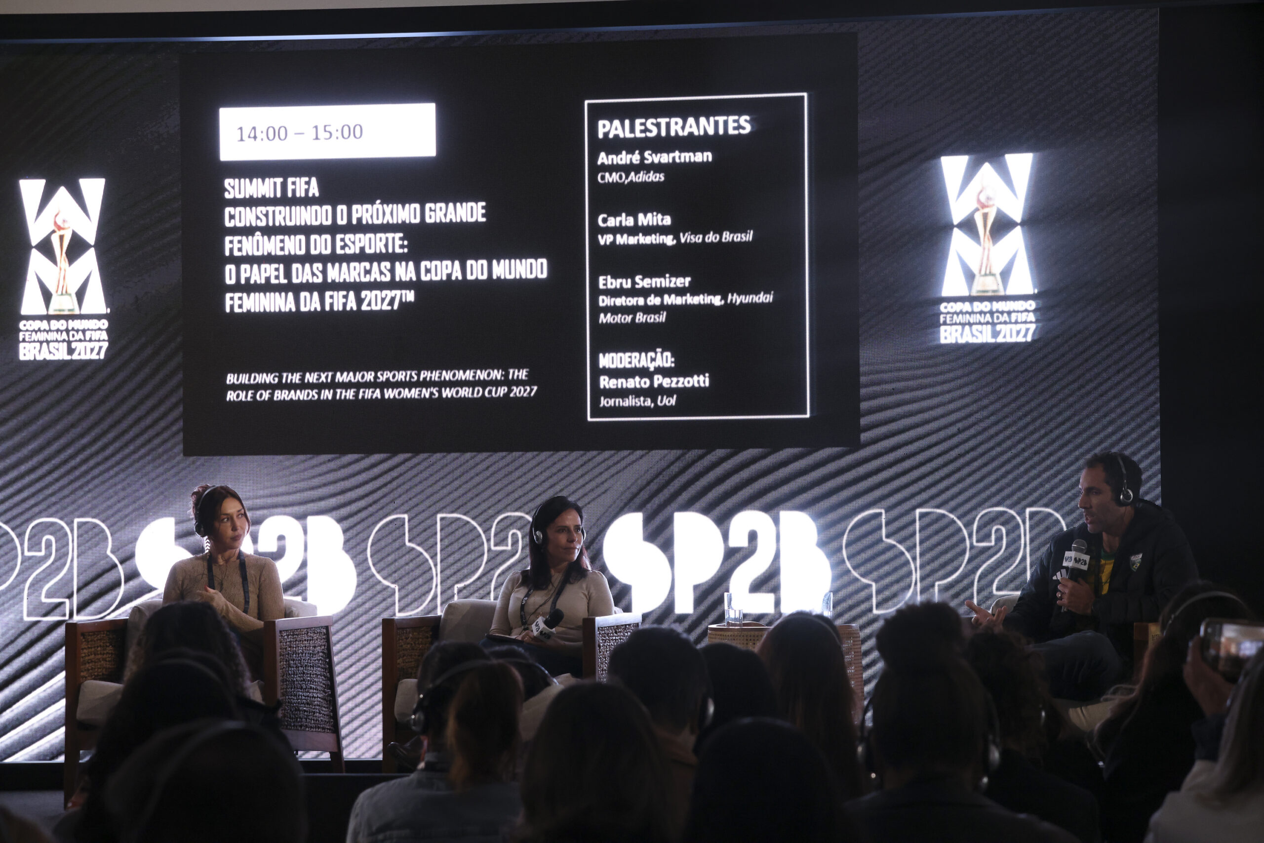📸 Foto: Leco Viana / TheNews2 | Summit FIFA no SP2B debate a força das marcas na expansão do futebol feminino até 2027