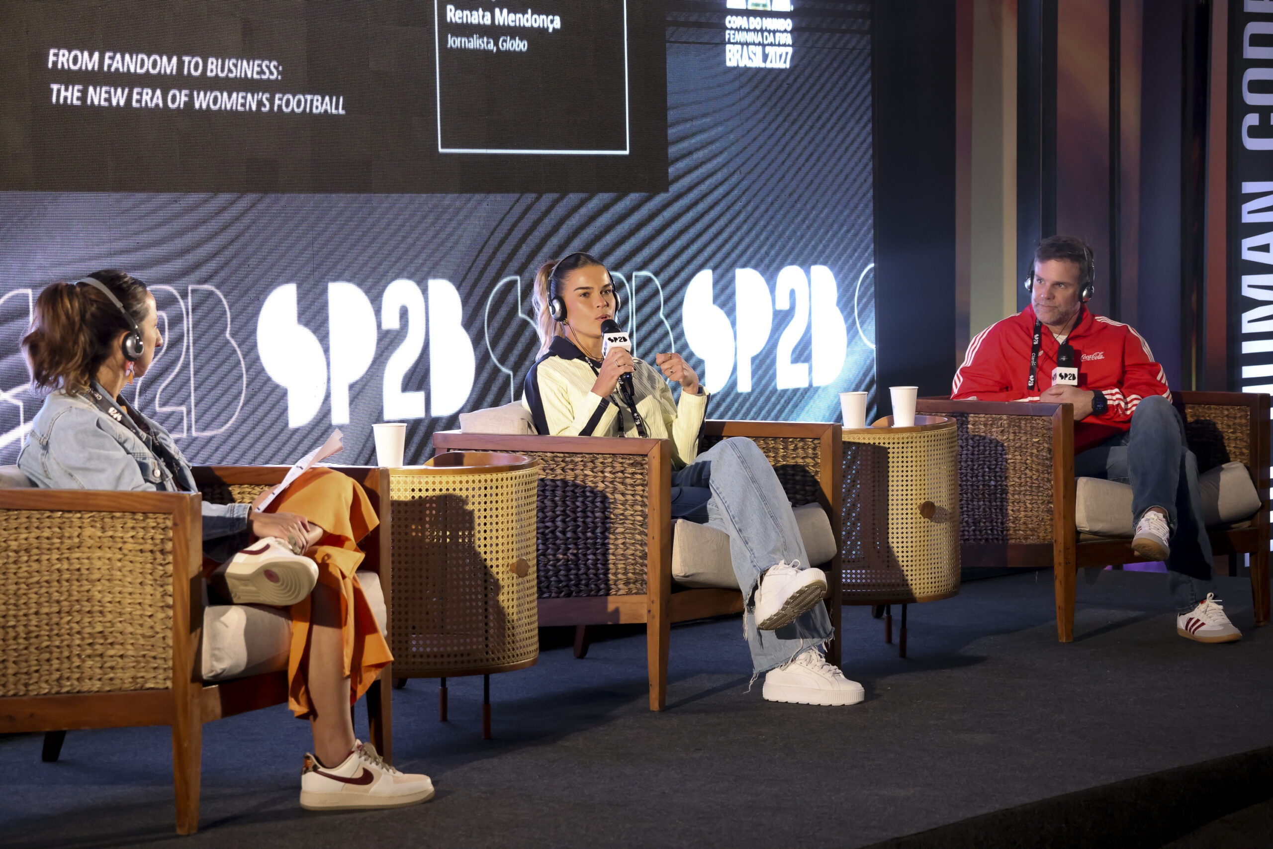 📸 Foto: Leco Viana / TheNews2 | SUMMIT FIFA DEBATE TRANSFORMAÇÃO DO FANDOM EM NEGÓCIOS NO FUTEBOL FEMININO