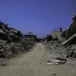 Destruction in Northeastern Beit Lahia