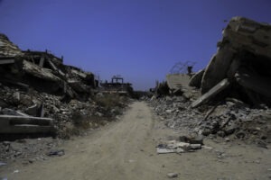 Destruction in Northeastern Beit Lahia