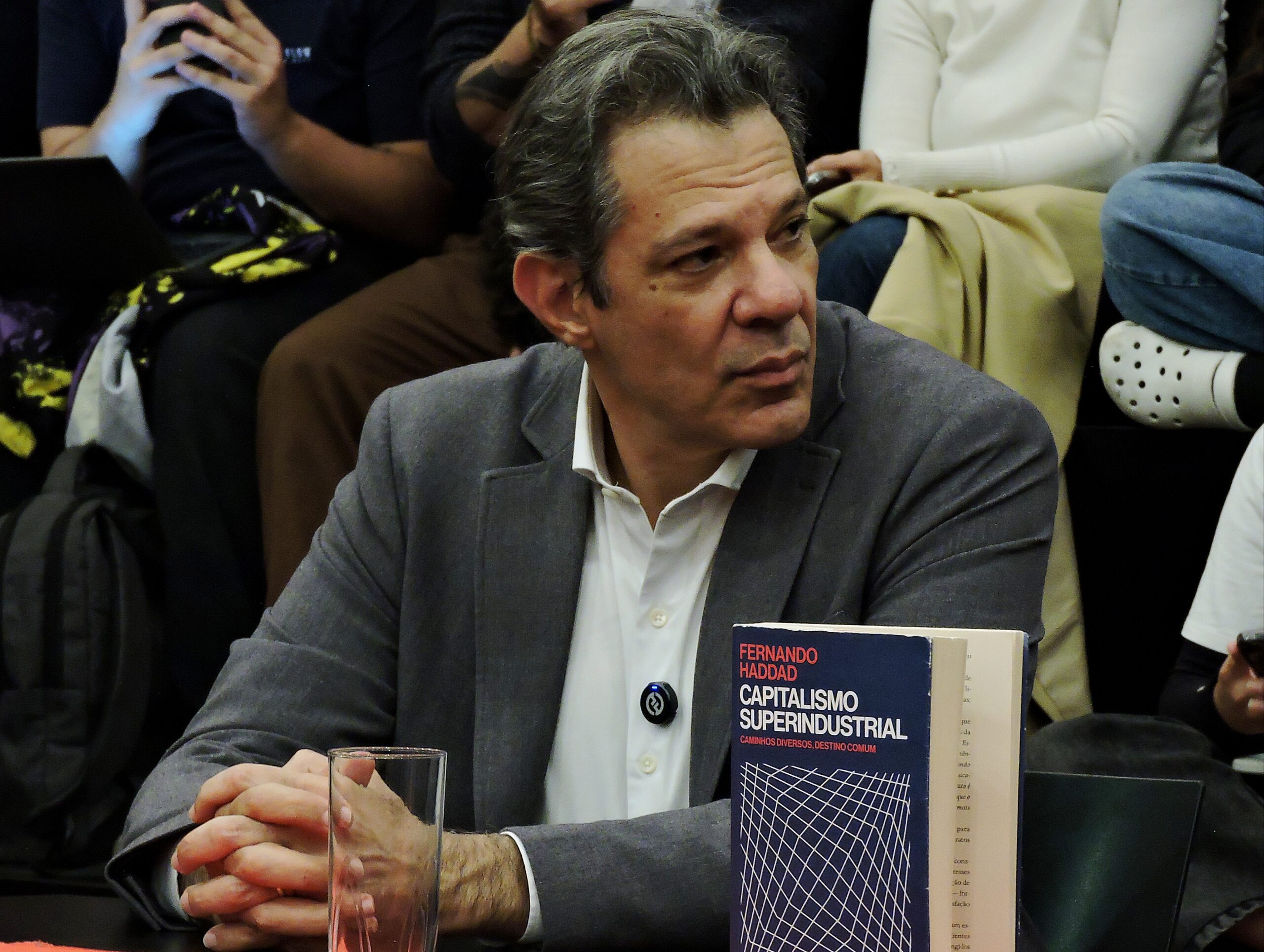 📸 Foto: Leandro Chemalle / TheNews2 | Fernando Haddad realiza aula magna na Faculdade de Direito da USP e destaca debate sobre capitalismo contemporâneo