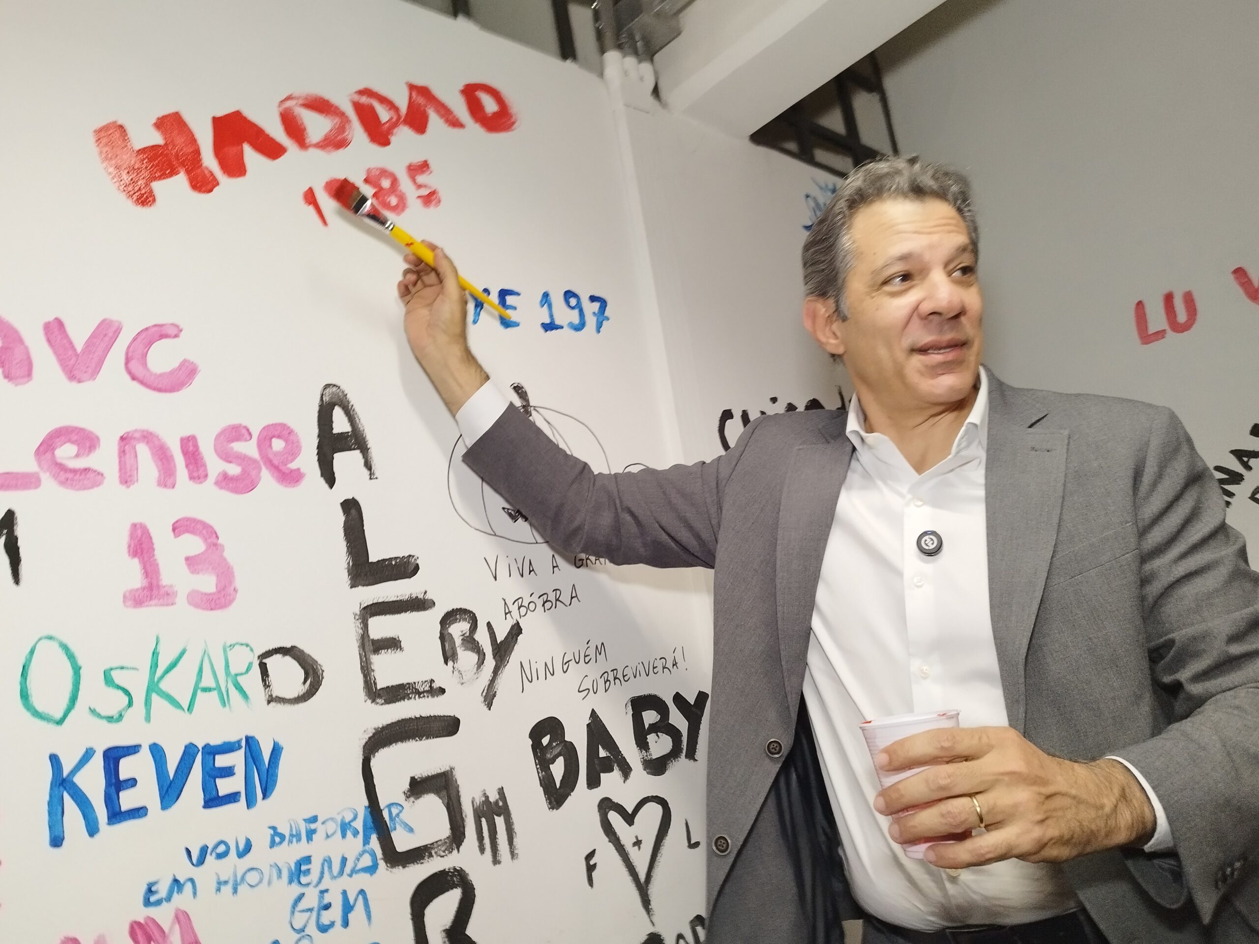 📸 Foto: Leandro Chemalle / TheNews2 | Fernando Haddad realiza aula magna na Faculdade de Direito da USP e destaca debate sobre capitalismo contemporâneo