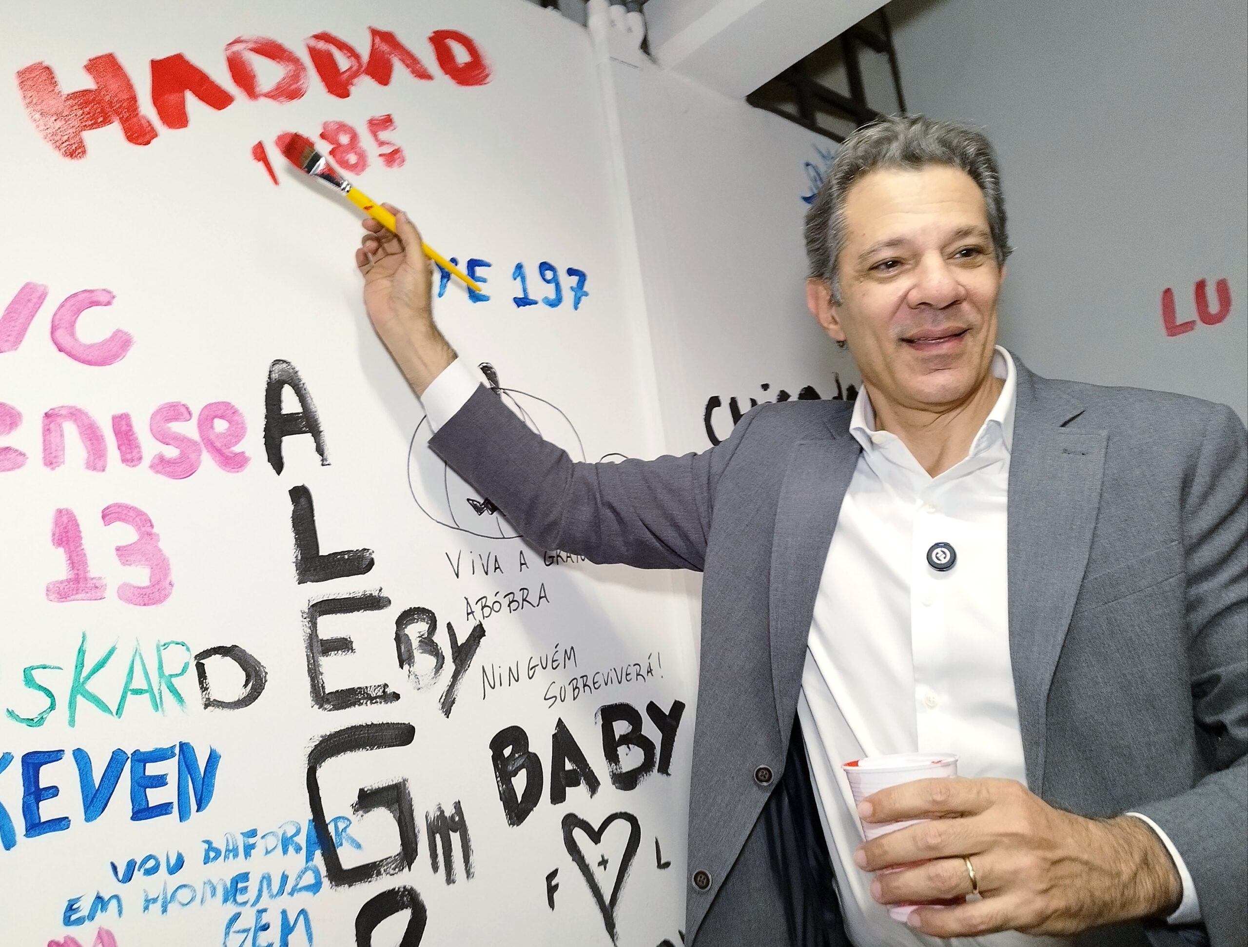 📸 Foto: Leandro Chemalle / TheNews2 | Fernando Haddad realiza aula magna na Faculdade de Direito da USP e destaca debate sobre capitalismo contemporâneo