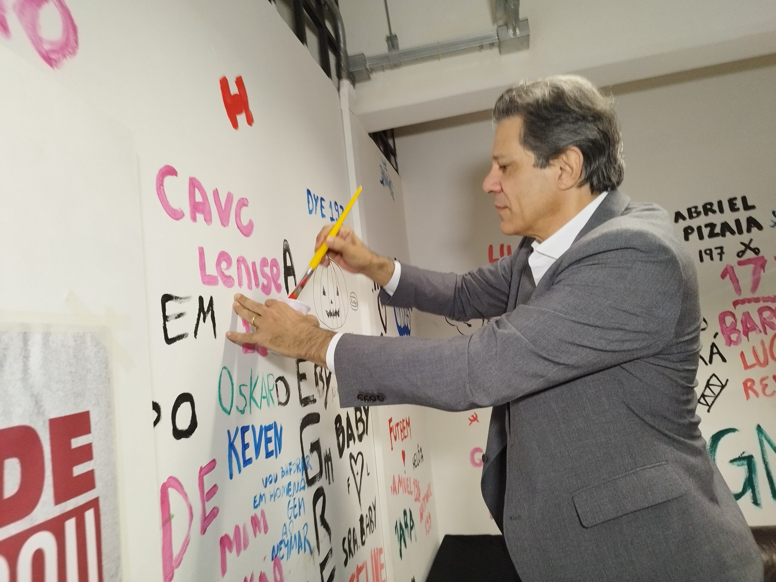 📸 Foto: Leandro Chemalle / TheNews2 | Fernando Haddad realiza aula magna na Faculdade de Direito da USP e destaca debate sobre capitalismo contemporâneo