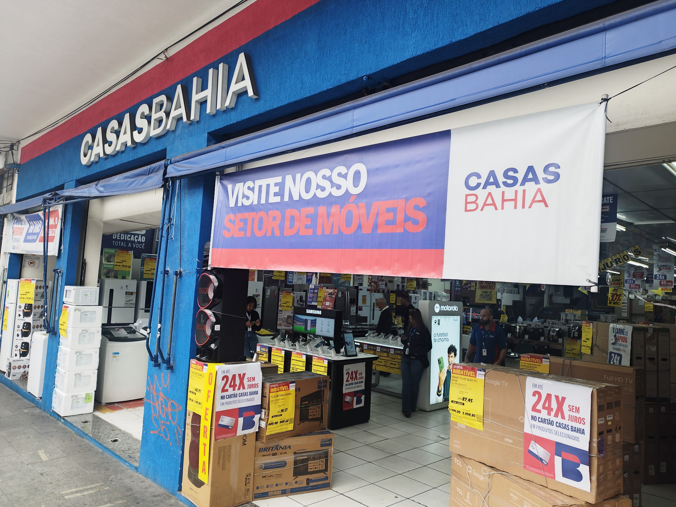 📸 Photo: Leandro Chemalle / TheNews2 | Casas Bahia: Uma das principais redes de lojas de varejo do Brasil enfrenta crise econômica