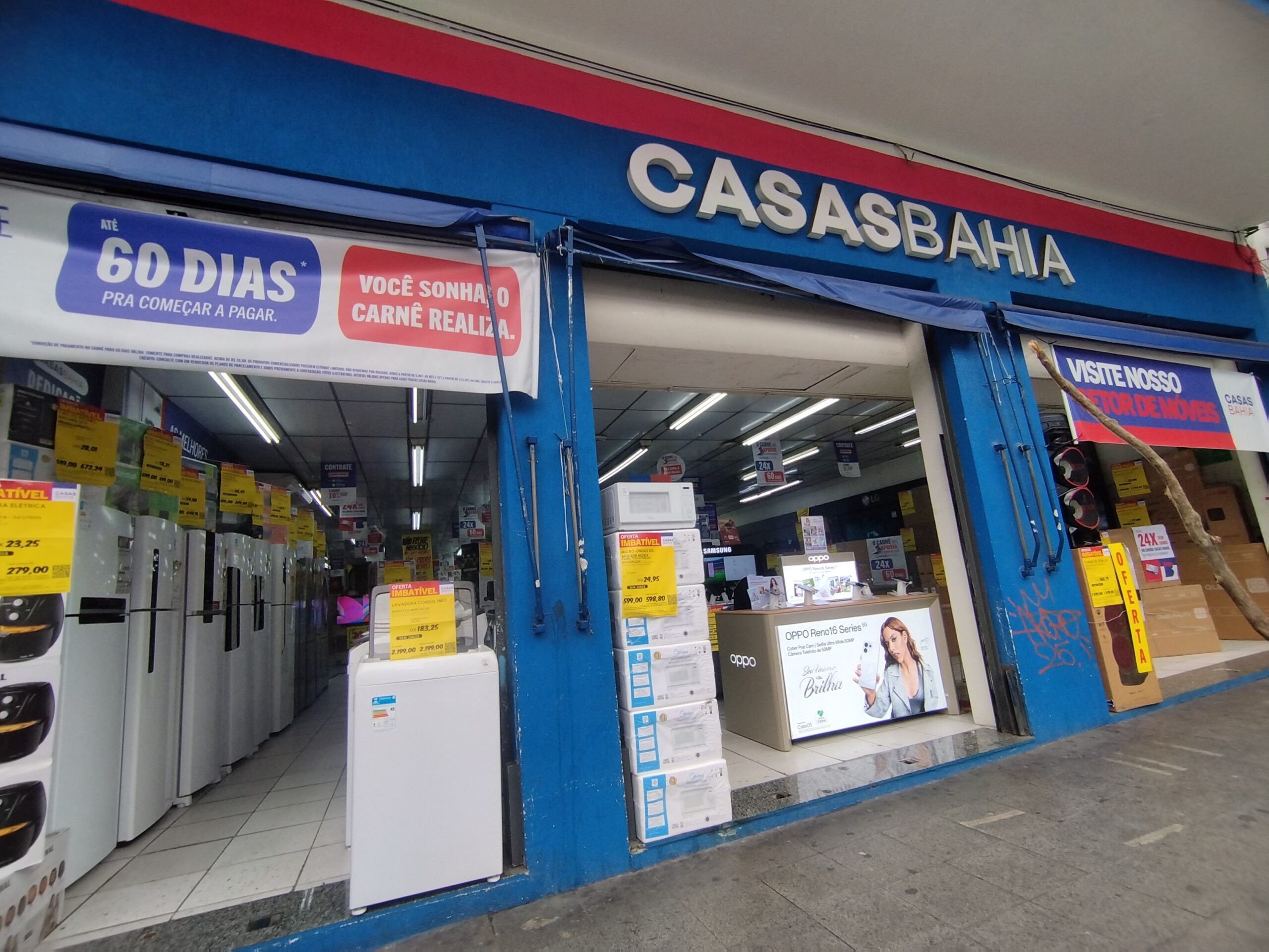 📸 Photo: Leandro Chemalle / TheNews2 | Casas Bahia: Uma das principais redes de lojas de varejo do Brasil enfrenta crise econômica