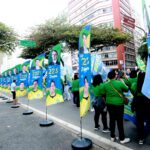 RIO DE JANEIRO (RJ), 16/08/2026 -FLAVIO BOLSONARO/CAMPANHA/ELETORAL/PRESIDENCIA/RJ - O candidato a presidencia do Brasil pelo partido PL, Flavio Bolso