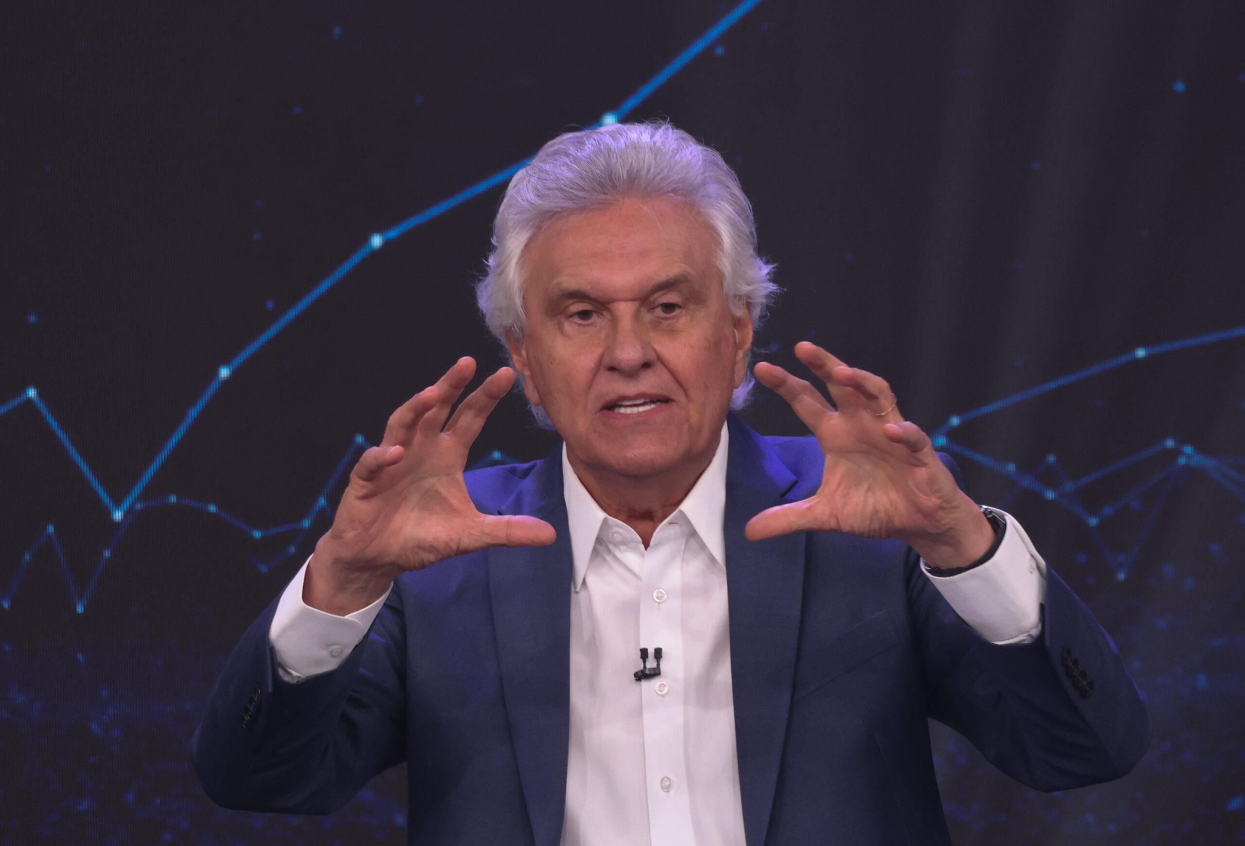 📸 Foto: Leco Viana / TheNews2 | Debate da Band abre corrida presidencial de 2026 com confronto direto entre postulantes ao Planalto