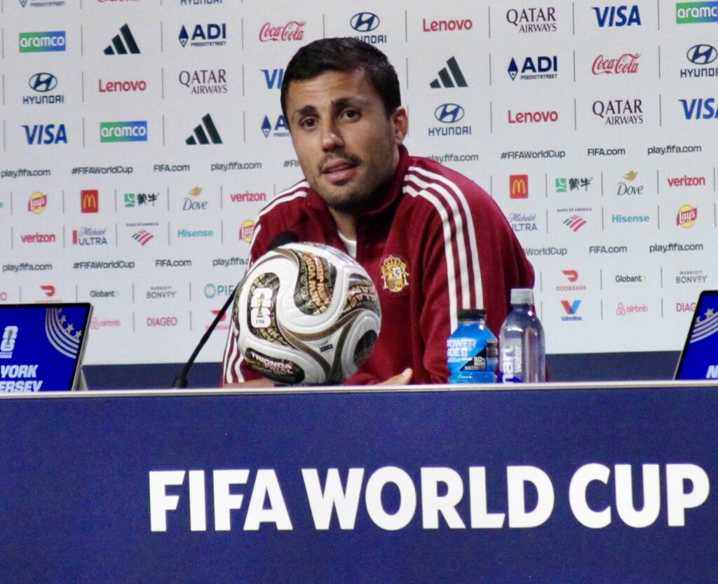 Espanha realiza coletiva de imprensa durante o Fanatics Fest para a Copa do Mundo FIFA 2026 em Nova York