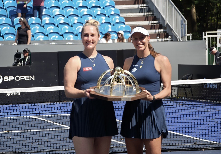 Luísa Stefani é campeã do SP Open 2026 nas duplas após final interrompida pela chuva