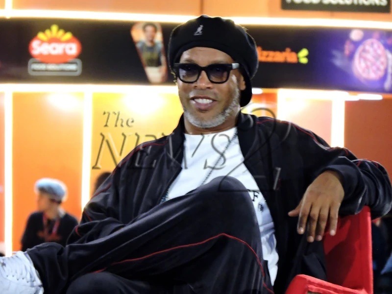 Ronaldinho Gaúcho participa do iFood Move em São Paulo