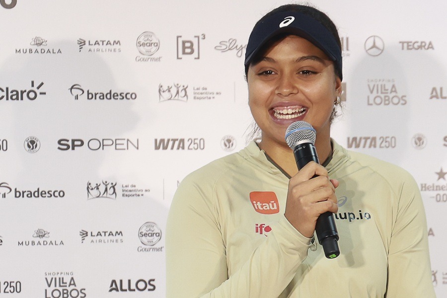 Tenista Nana Silva, fala de sua participação no SP OPen
