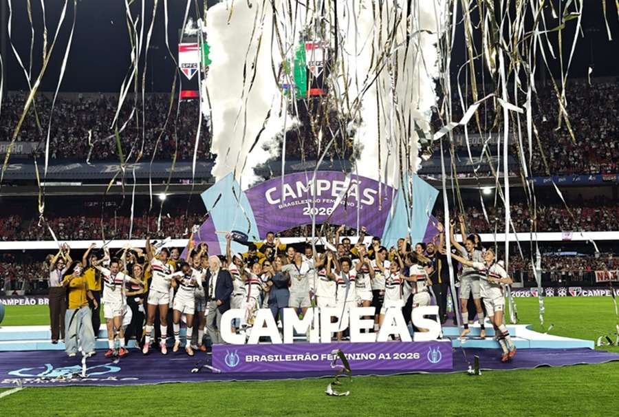 São Paulo conquista o Brasileiro Feminino no Morumbi